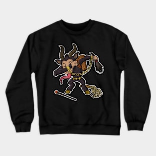 Dabbing Krampus Christmas Crewneck Sweatshirt